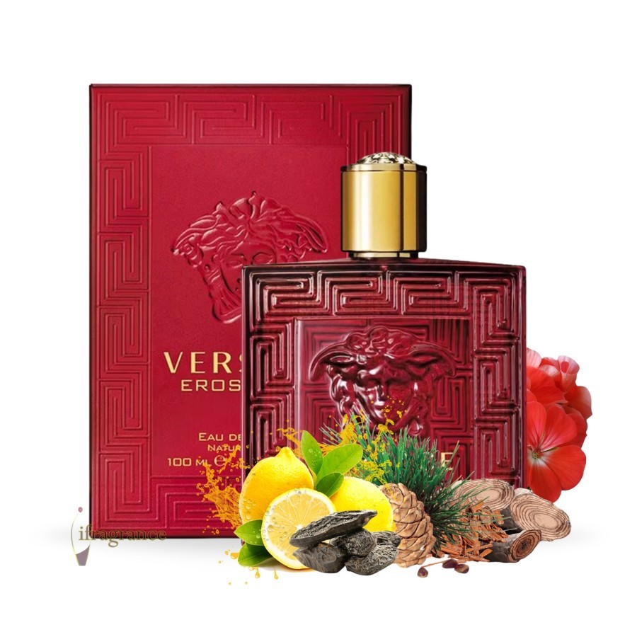 Parfum Original Versace Eros Flame Box Segel