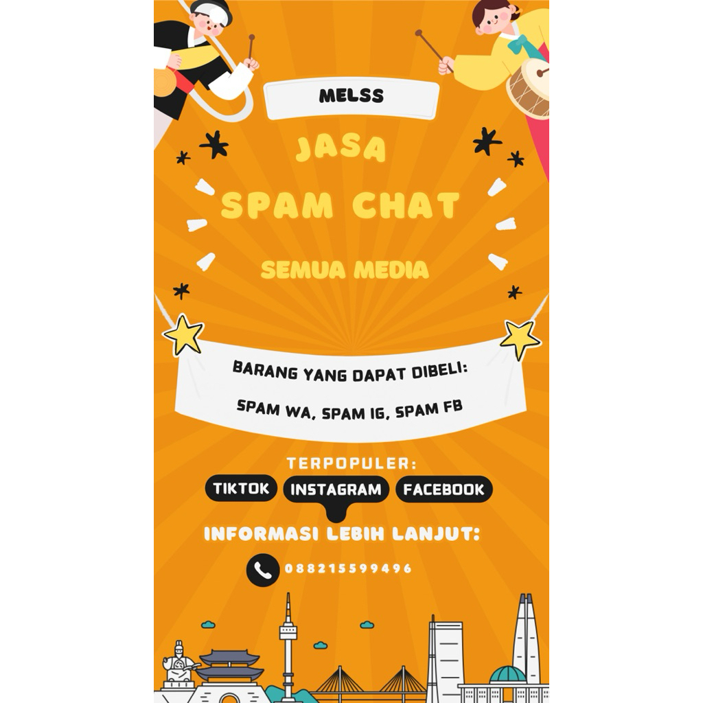 JASA SPAM CHAT DAN SPAM CALL ALL PLATFORM