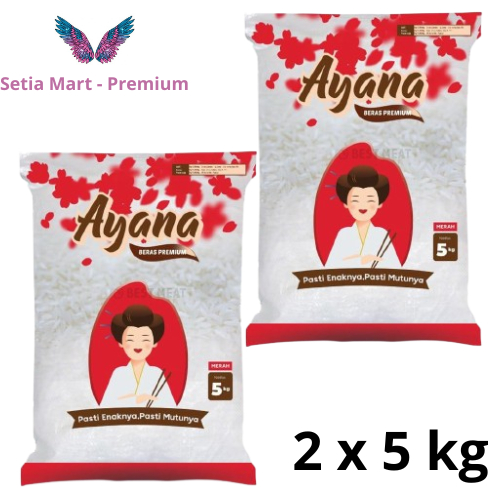

(2X5 KG) Ayana Beras Premium Merah 5 Kg - Ayana RED PAKET 2 PCS Beras Ayana Beras Premium 5kg Red