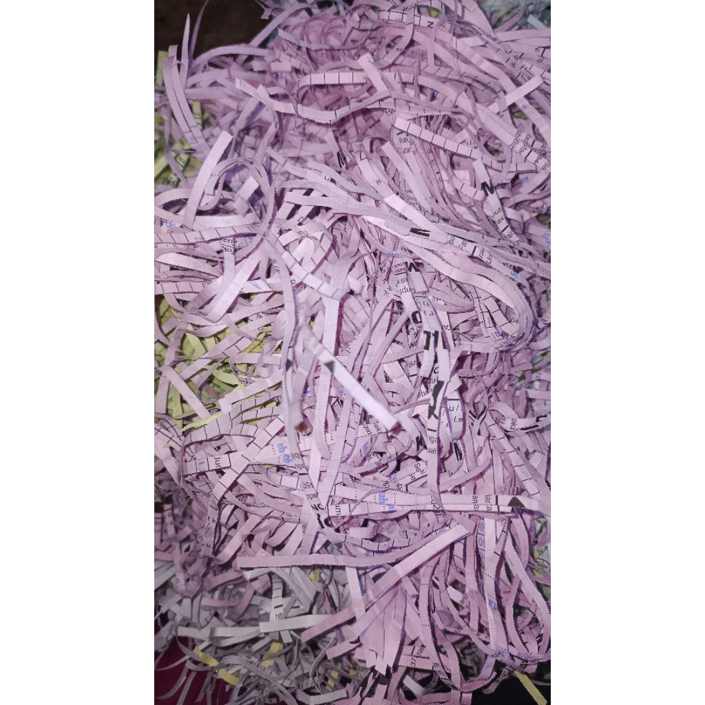 

kertas cacah, kertas packing