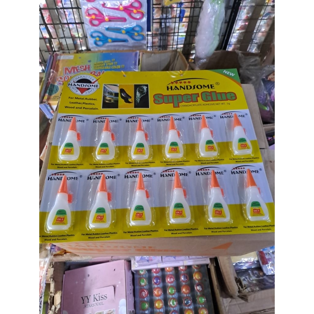 

lem super glue handsome murah 1 lusin