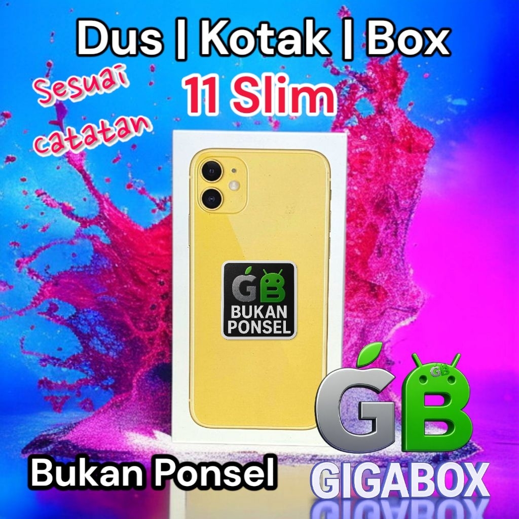 

(Sesuai Catatan) Dus | Kardus | Box 11 Slim (Dus Only) – Kemasan Premium dan Terbaik