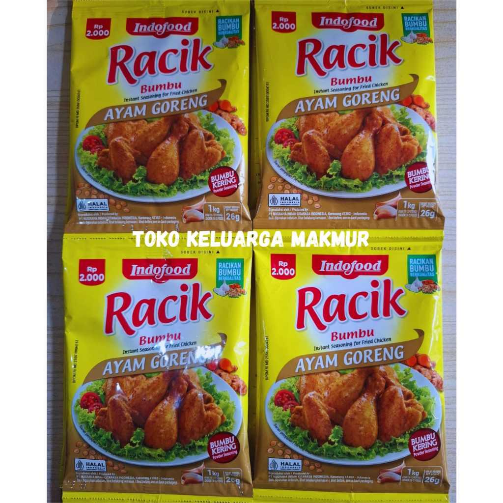 

RACIK BUMBU AYAM GORENG DAN IKAN GORENG