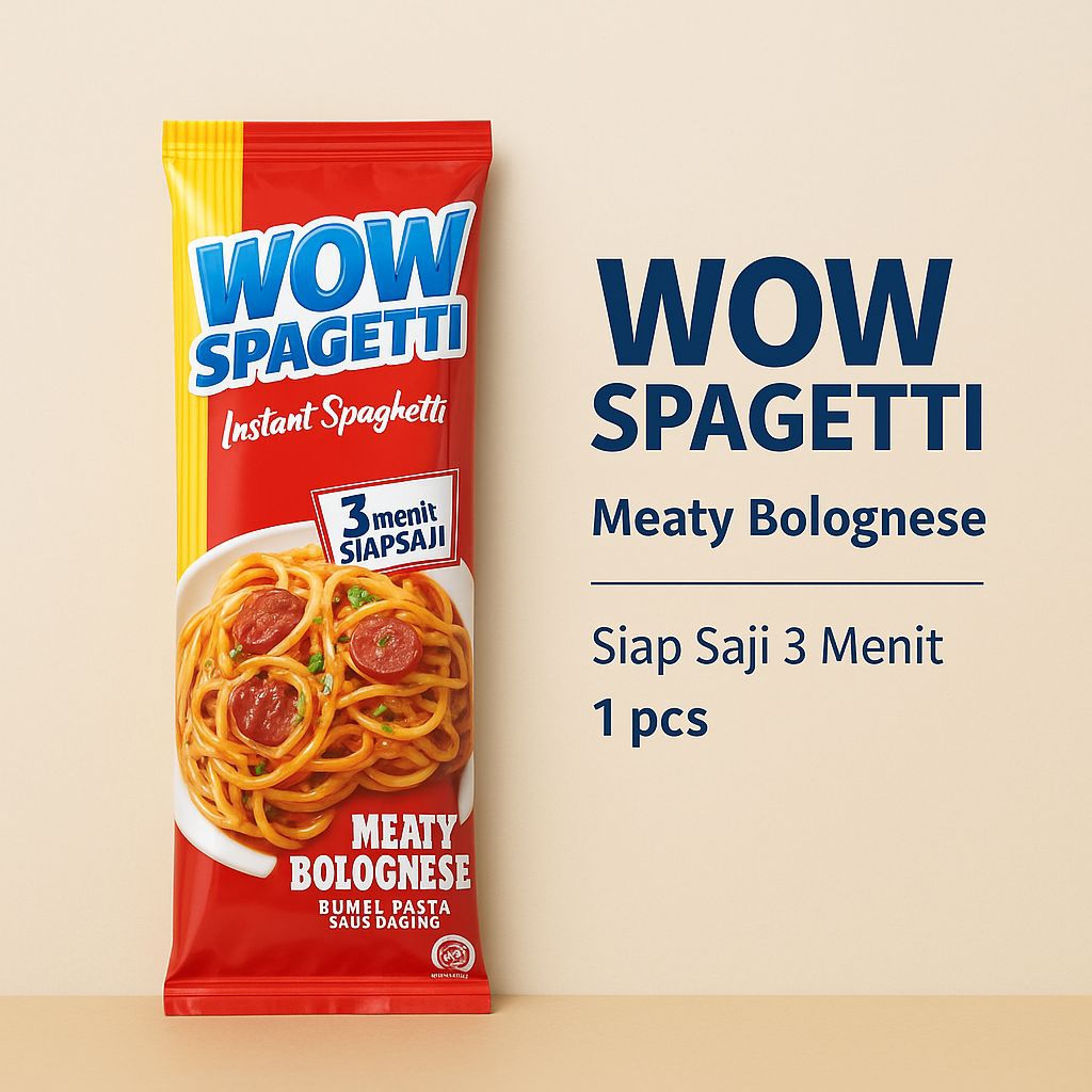

WOW Spageti Bolognese – Cepat, Praktis, dan Lezat!