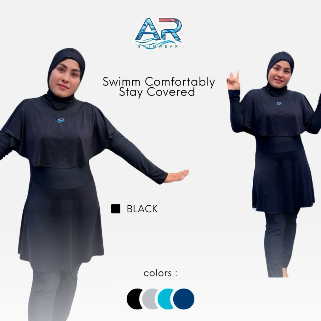 Disc Baju Renang Wanita Muslimah/Baju Renang Muslimah Dewasa/Baju Renang Hijab