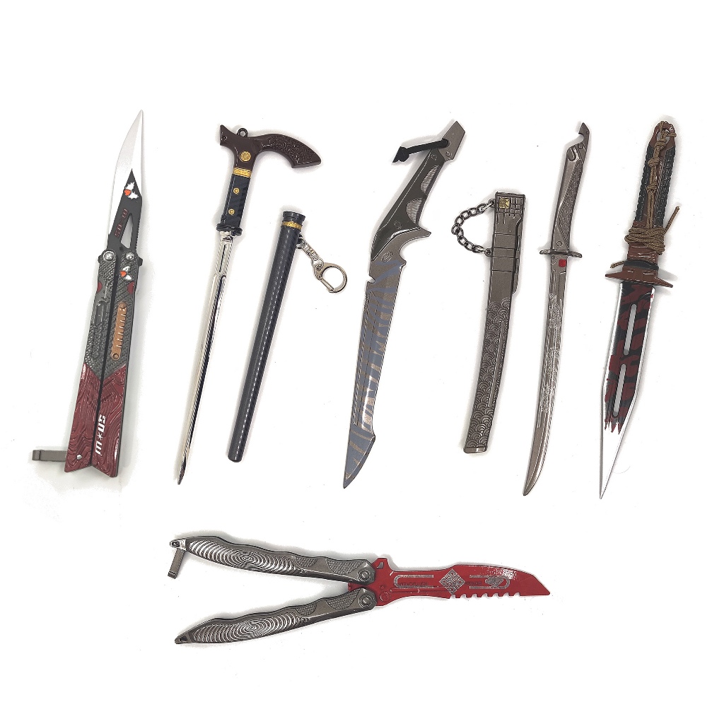 Pajangan 23 cm butterfly knife arena breakout