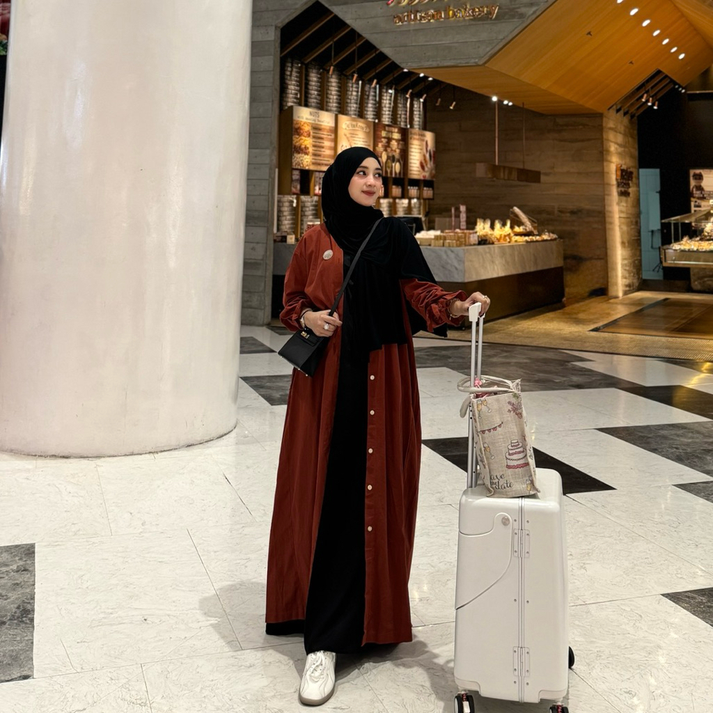 MECCA  Dress inner outer rekomendasi outfit muslim fashion
