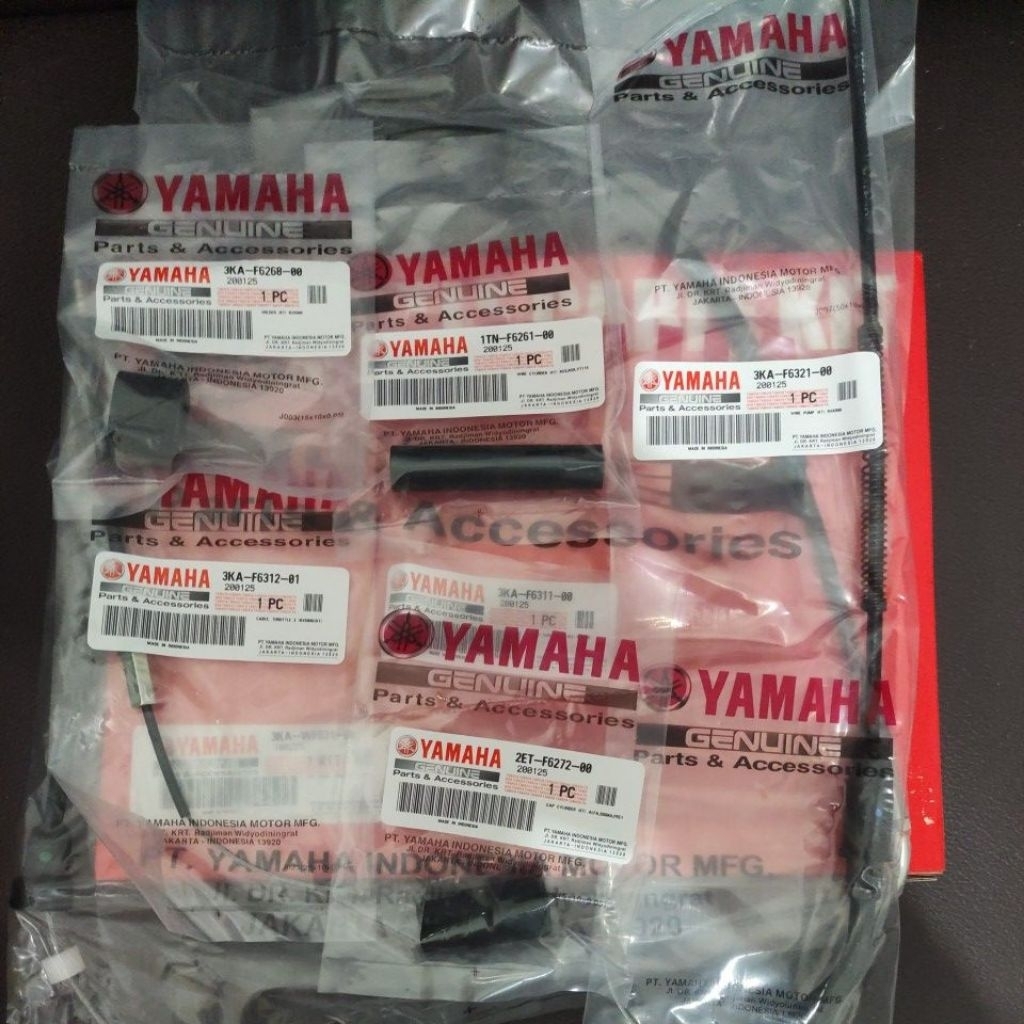 Kabel Tali Gas Set RXK RX King Original Yamaha 3KA-WF631-00