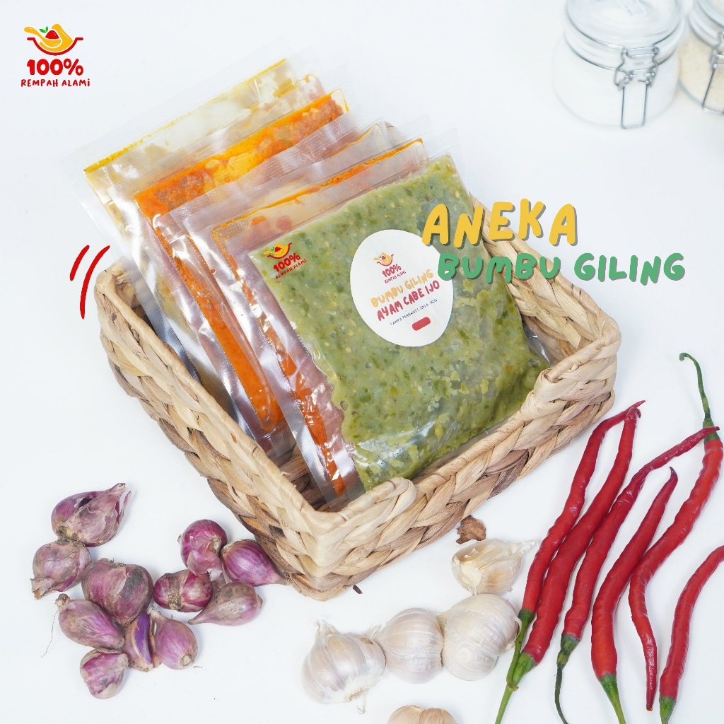 

Ygshop17 100Persen - Bumbu Giling Tempe Tahu Goreng 125Gr