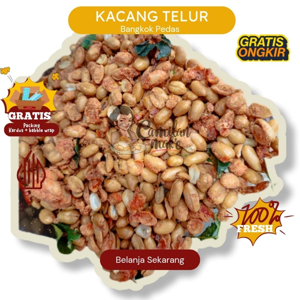 

KACANG BANGKOK | CAMILAN MAK'E | JAJANAN KHAS | CEMILAN | SNACK KILOAN