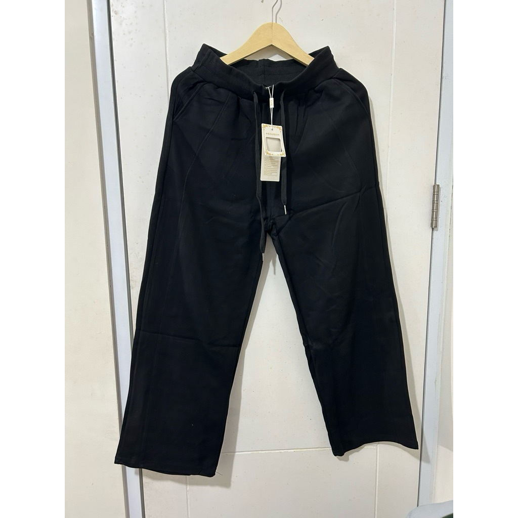 A&K FASHION PANTS (5577) - CELANA PANJANG BAHAN PINGGANG KARET
