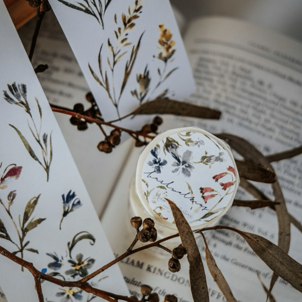 

Meow Illustration Bushwalking Paper Tape Roll
