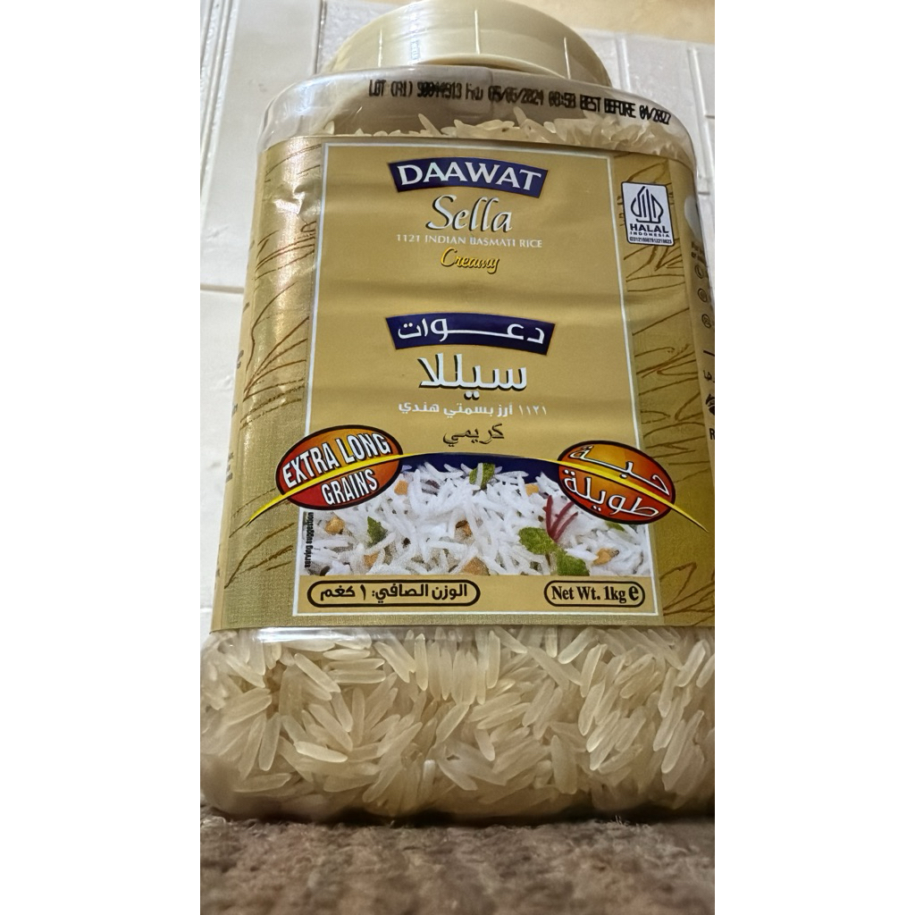 

basmati daawat creamy pack toples 1 kg, basmati india daawat creamy 1 kg, beras basmati daawat creamy 1 kg, basmati india 1 kg