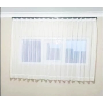 Jamooan Gorden Etalase Rumah Makan Padang Hordeng Etalase Lebar 2 Meter Tirai Plisket Steling Jualan