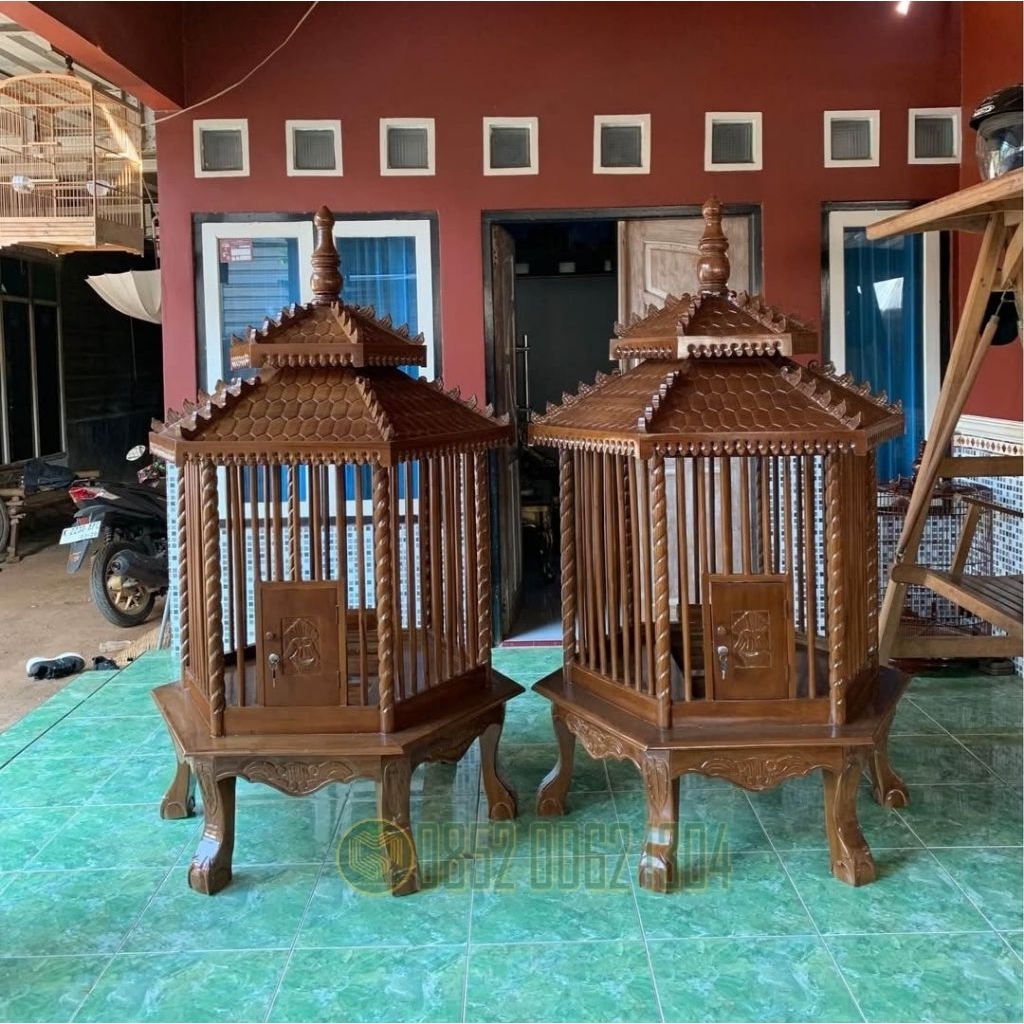 Sangkar Ayan Bekisar Klasik - Kandang Ayam Hias - Sangkar Ayam Hutan dan Burung Besar