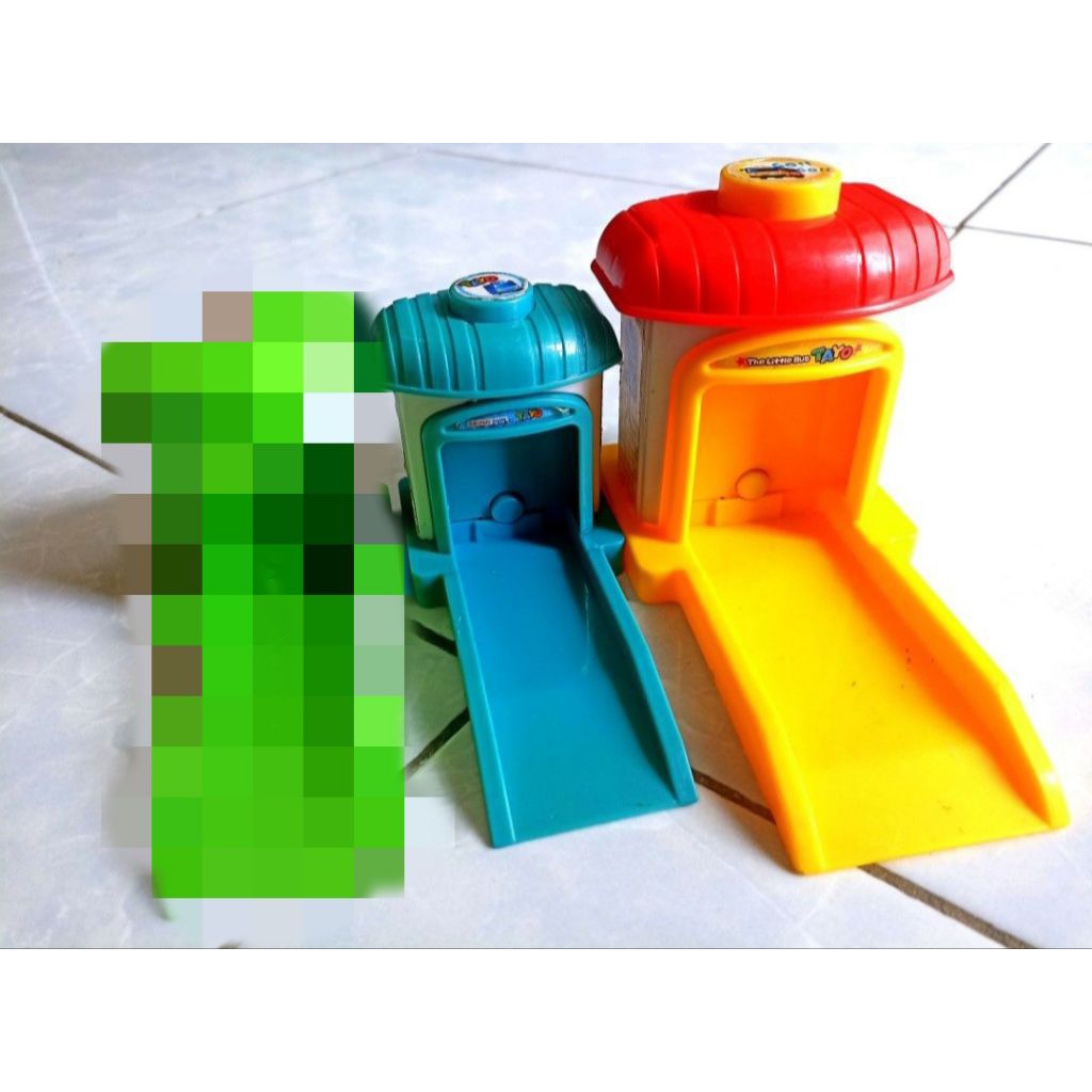 Mainan Garasi Kfc the little Bus Tayo, Garage Tayo, Lani