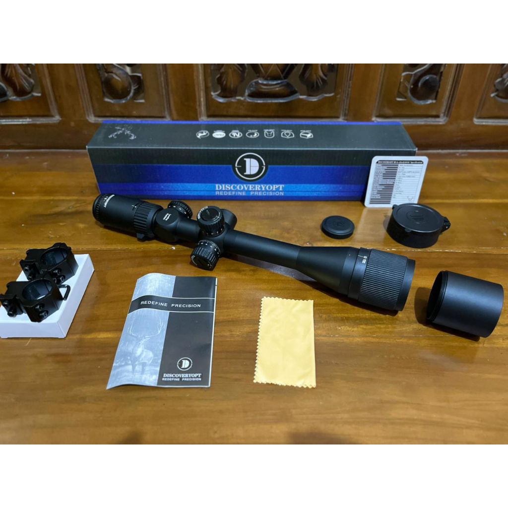 TELESKOP DISCOVERY MS 6-24X42 AOAC RETIKEL NYALA TAHAN GETAR