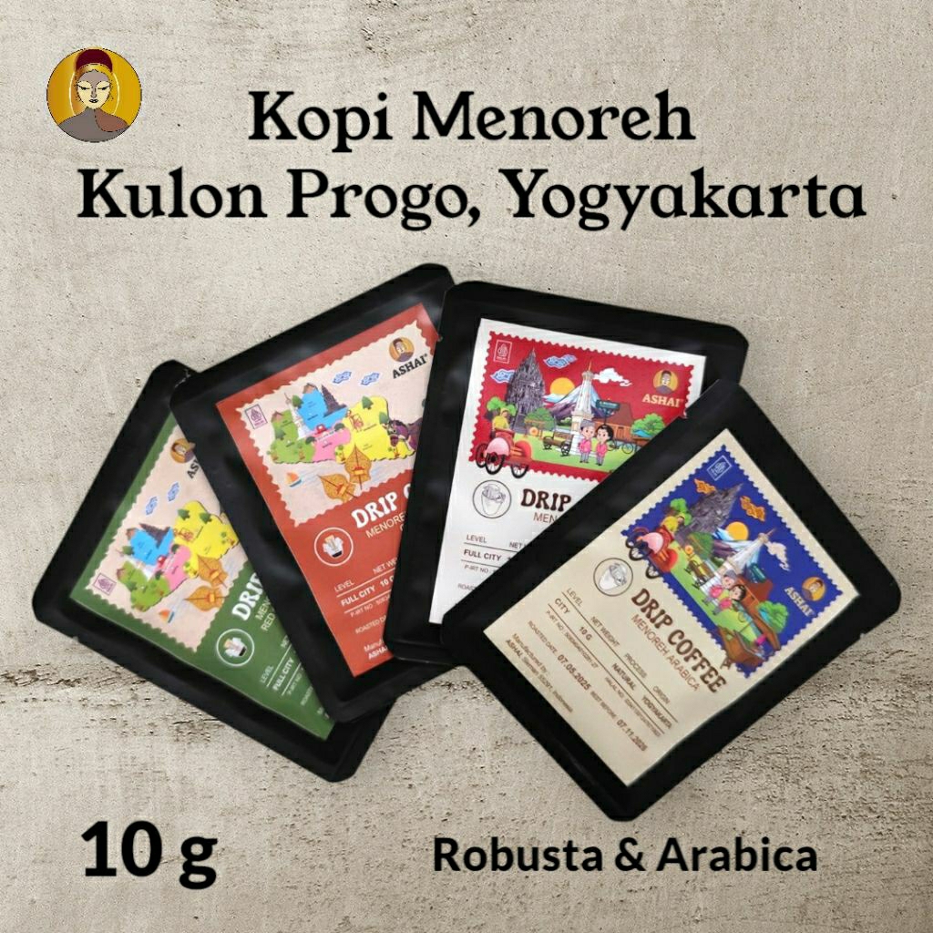 

Drip Coffee Robusta dan Arabika Menoreh ASHAI 10 g