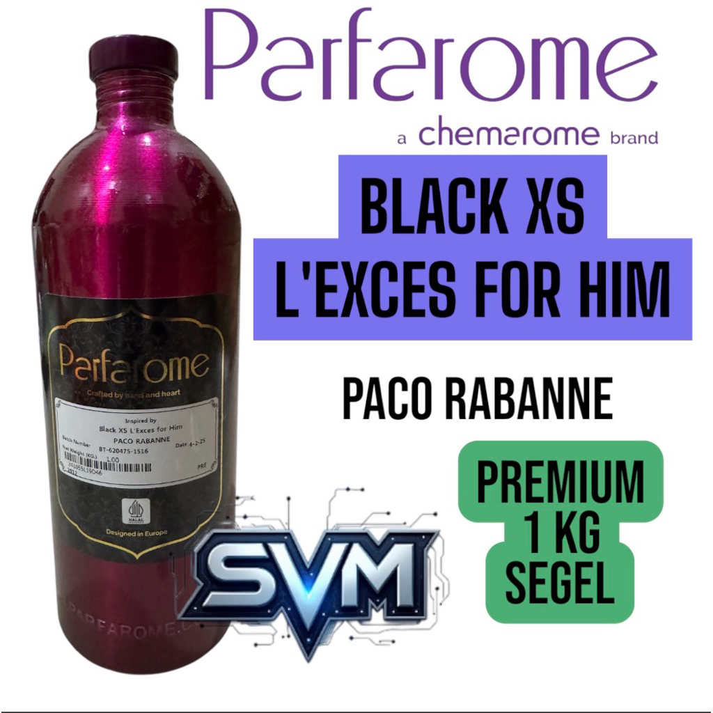 BLACK XS L'EXCES PACO RABANNE (PREMIUM) by parfarome- 1kg segel