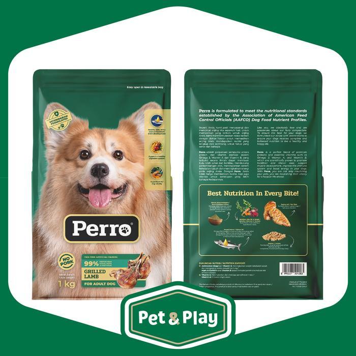 Perro Puppy & Adult Dog Food 1 Kg