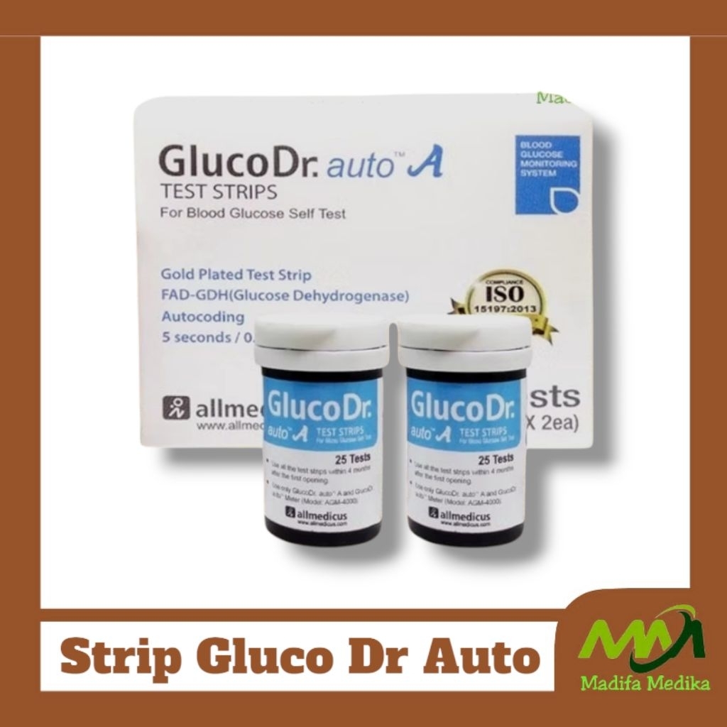 Strip Gluco Dr Auto Isi Ulang Strip Gluco Dr Auto