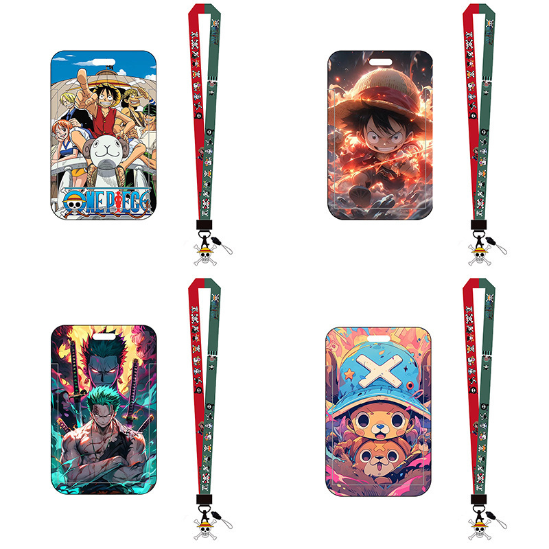 

Lanyard One Piece Chopper Luffy | Gantungan Lanyard Panjang + Holder Slide