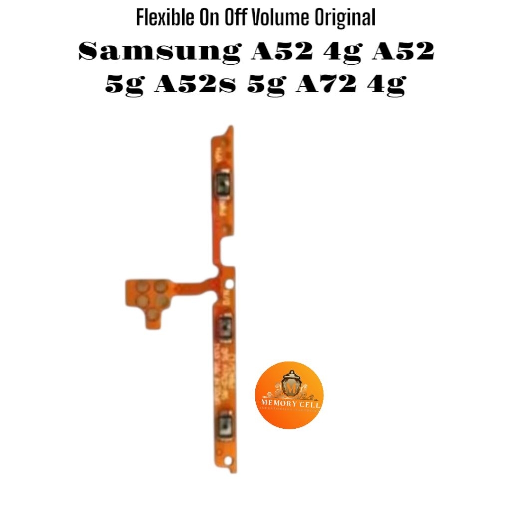Flexible On Off Volume Samsung A52 4g A52 5g A52s 5g A72 4g Original