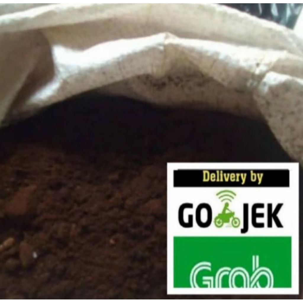 tanah lembang hitam subur/media tanam