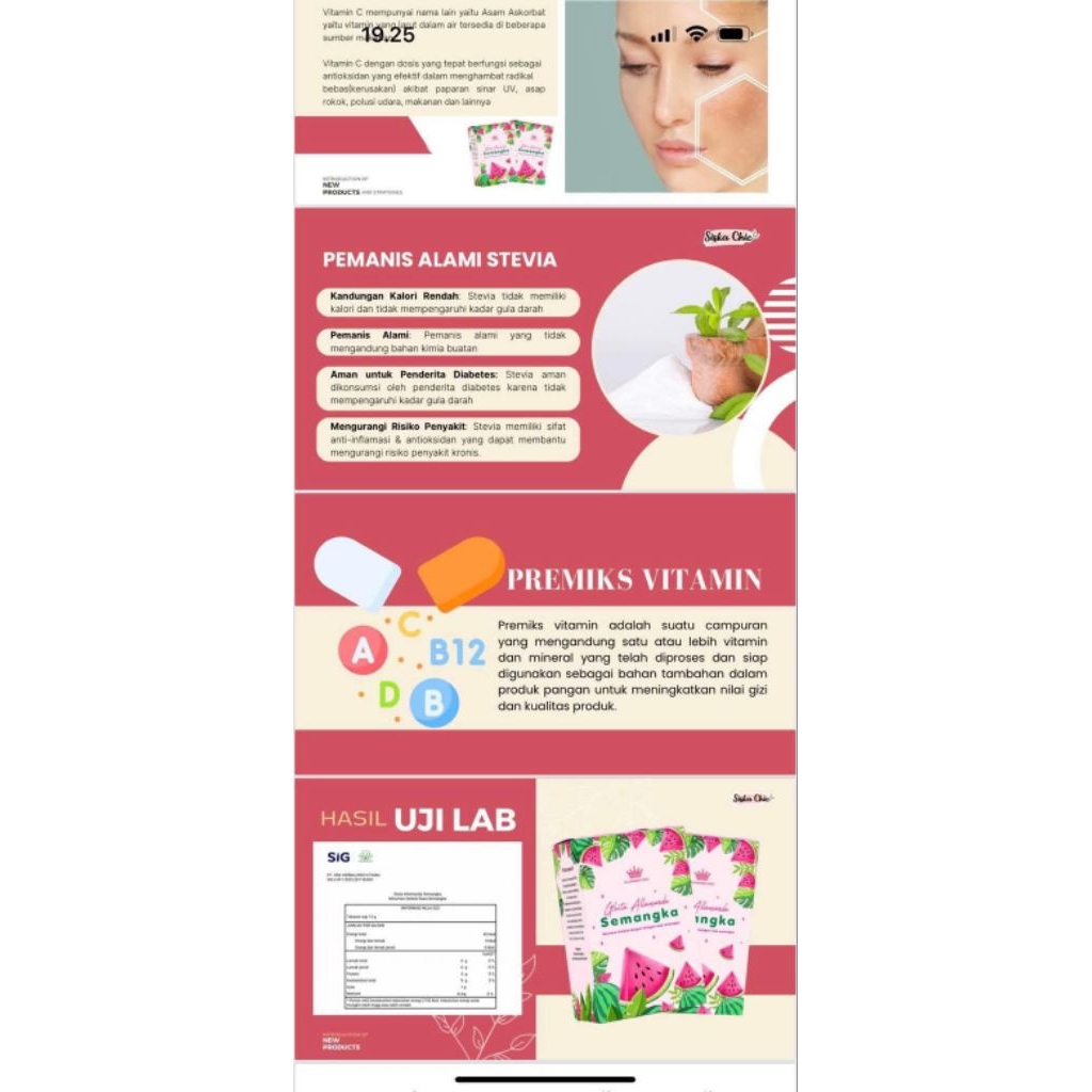 

Gluta Semangka Siska Chic