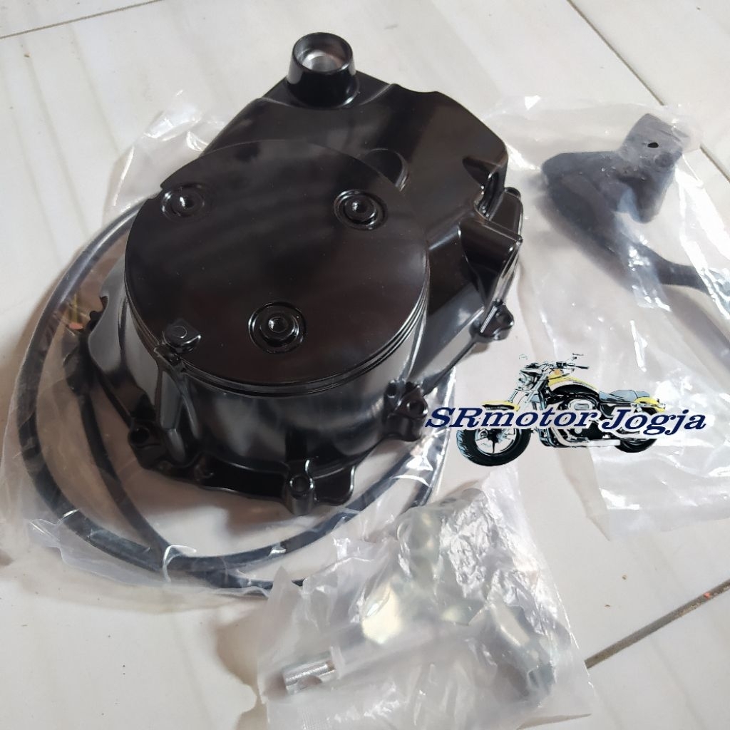 BLOK BLOCK BAK KOPLING MANUAL SEPAKET PNP HONDA SUPRA X 125 KHARISMA WARNA HITAM BAK KOPLING BLOK KO