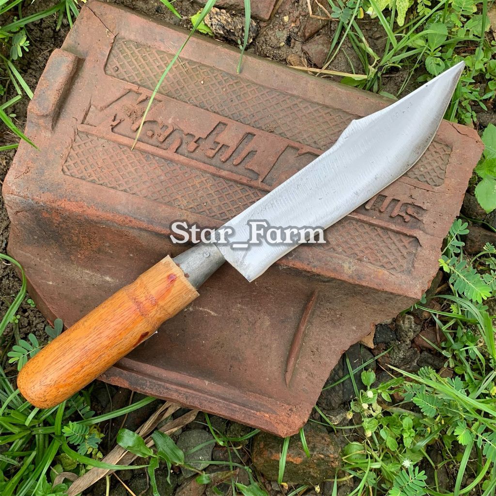 Pisau Seset kulit hewan - Pisau daging model terbaru - Pisau daging baja asli - Pisau Dapur Serbagun