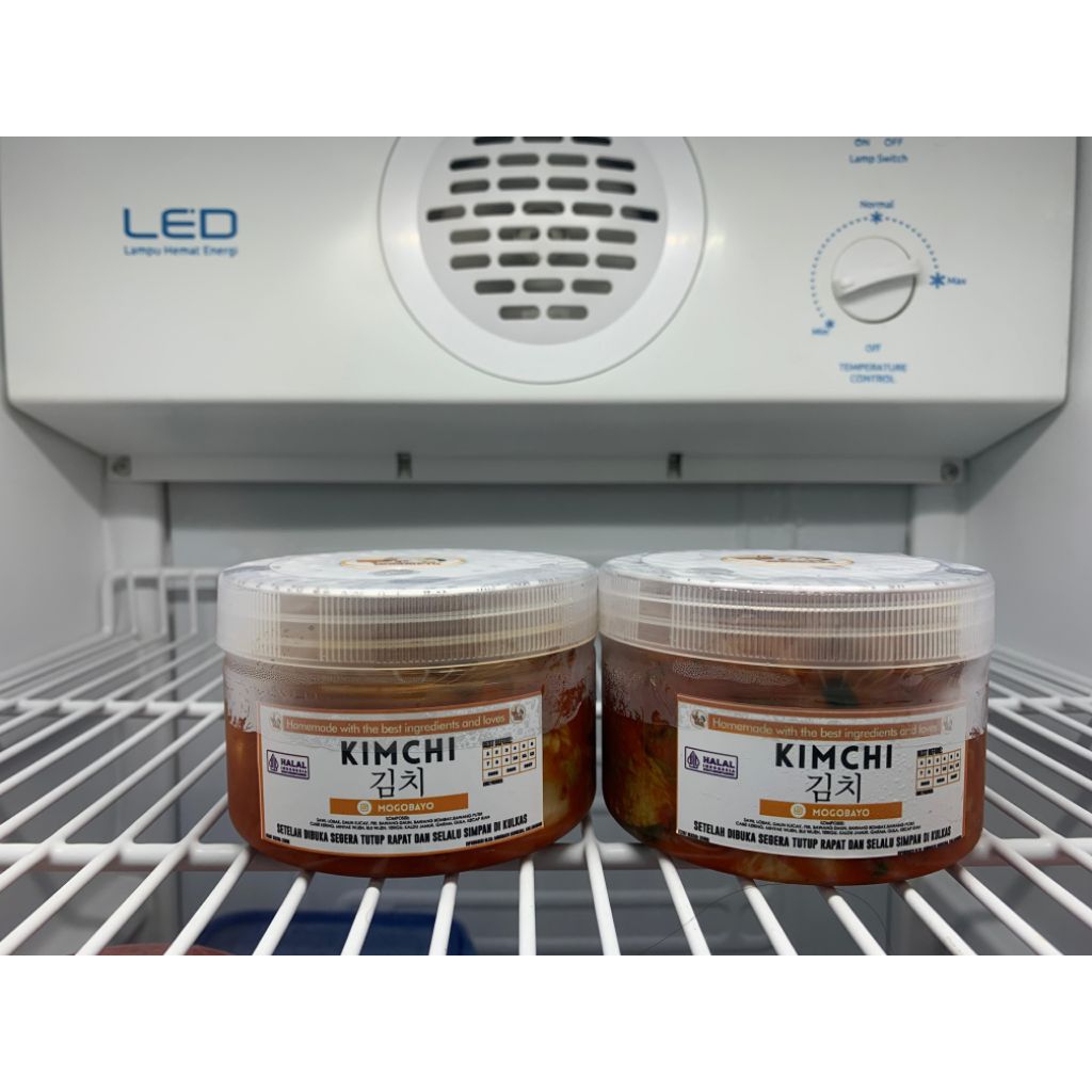 

Kimchi Halal mogobayo paket toples kecil (2x250gram)