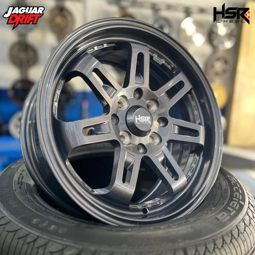 Velg Racing Murah Ring 15 Hsr Wheel Daimon R15 Untuk Mobil Starlet, Civic Ferio, Jazz - Toko Velg Hs