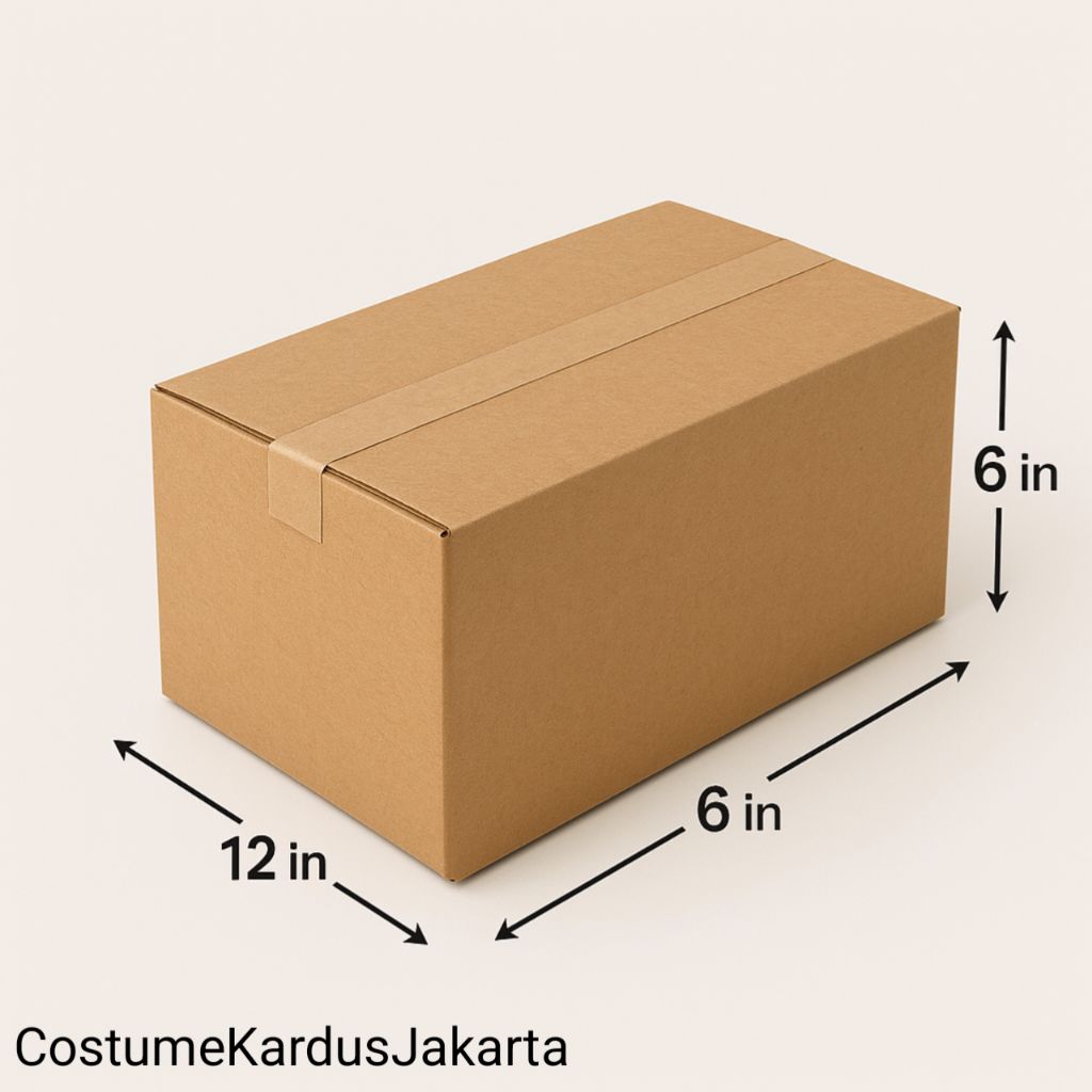 

Kardus Packing Ukuran (12X6X6)
