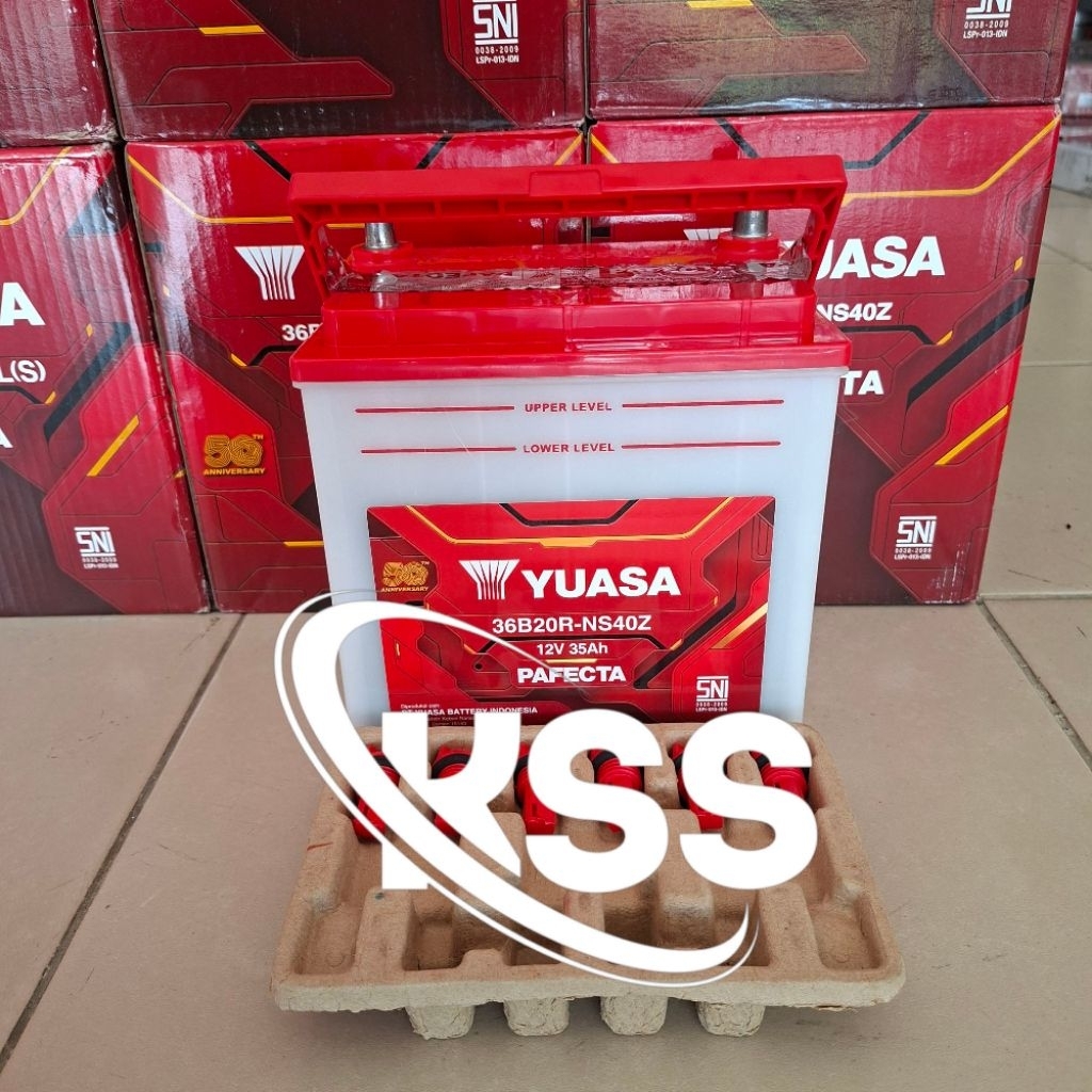 AKI MOBIL YUASA NS40Z ACCU YUASA 36B20R-NS40Z BATTERY 12V 35AH