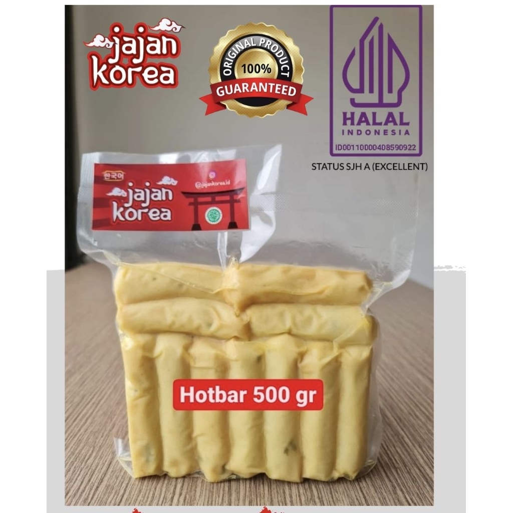 

Grade A Terbaik - Hot Bar (핫바) 500 gram / Odeng Tusuk / Odeng Panjang SERTIFIKAT HALAL JAJAN KOREA