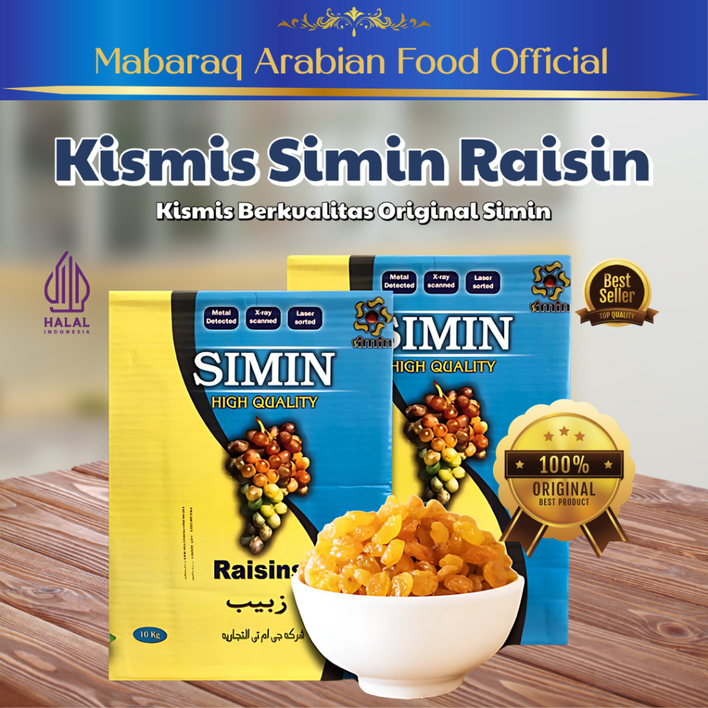 

Kismis Simin Raisin 10 kg Kismis manis Kismis simin Oleh oleh haji dan umroh