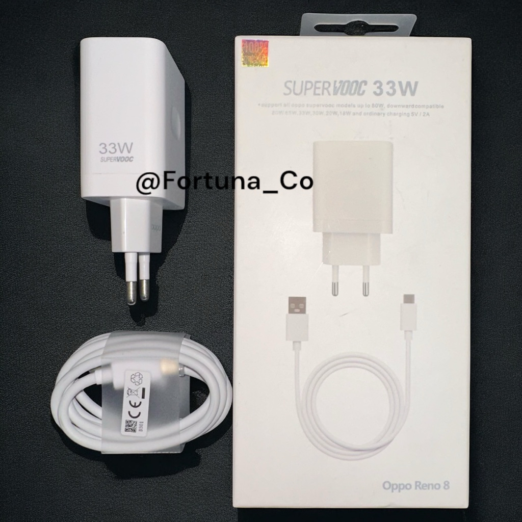 Charger oppo 33W Supervooc Type-C original