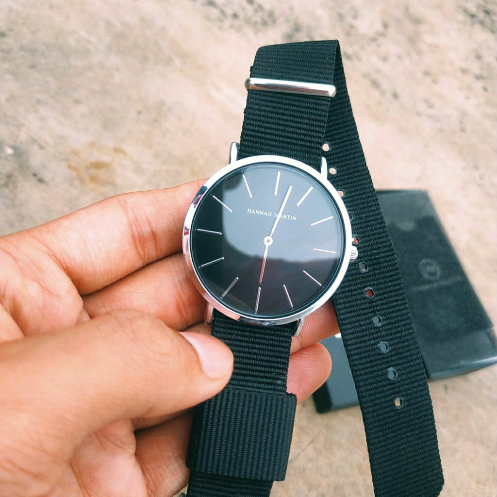 Hannah Martin Jam tangan analog pria | Waterproof