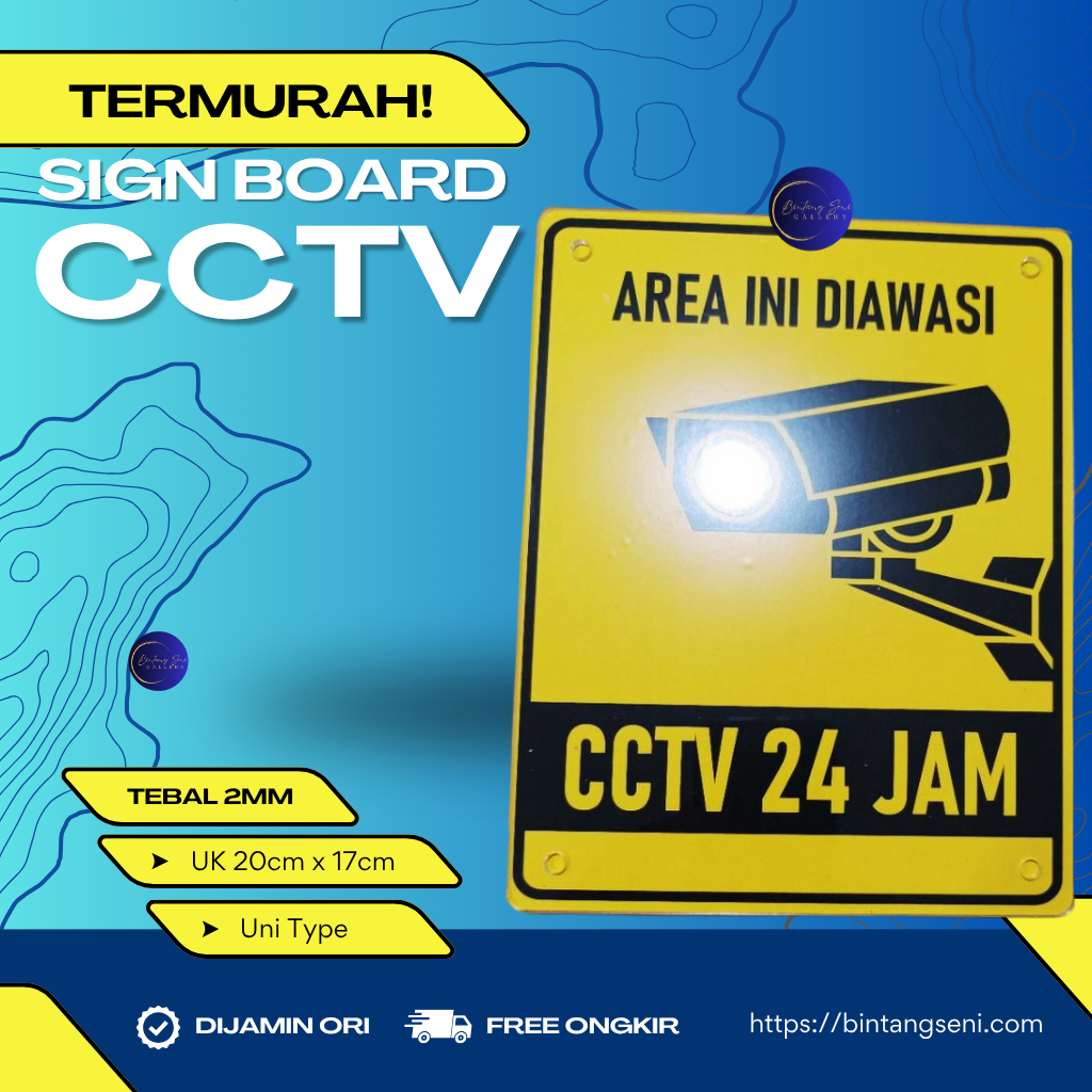 

SIGN BOARD PAPAN PLANG RAMBU PETUNJUK PERINGATAN PEMBERITAHUAN CCTV