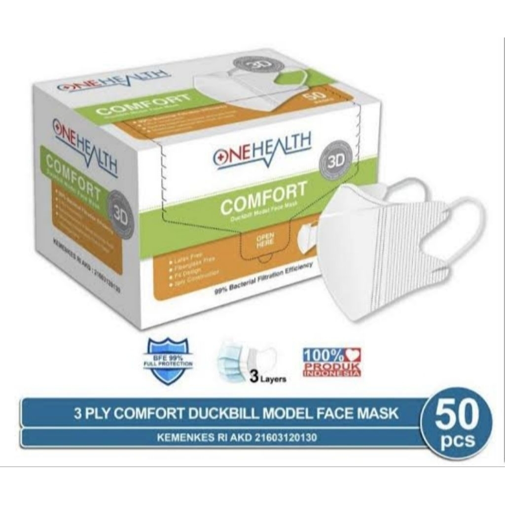 Masker Duckbill One Health