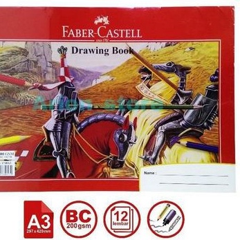 

KODE R19X Faber Castell Drawing Book A3 174A3