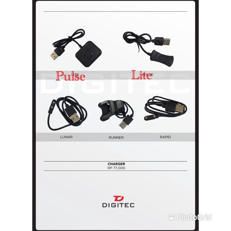 KODE I77D CHARGER DIGITEC AlphaLunarrapidwaveRunner Original