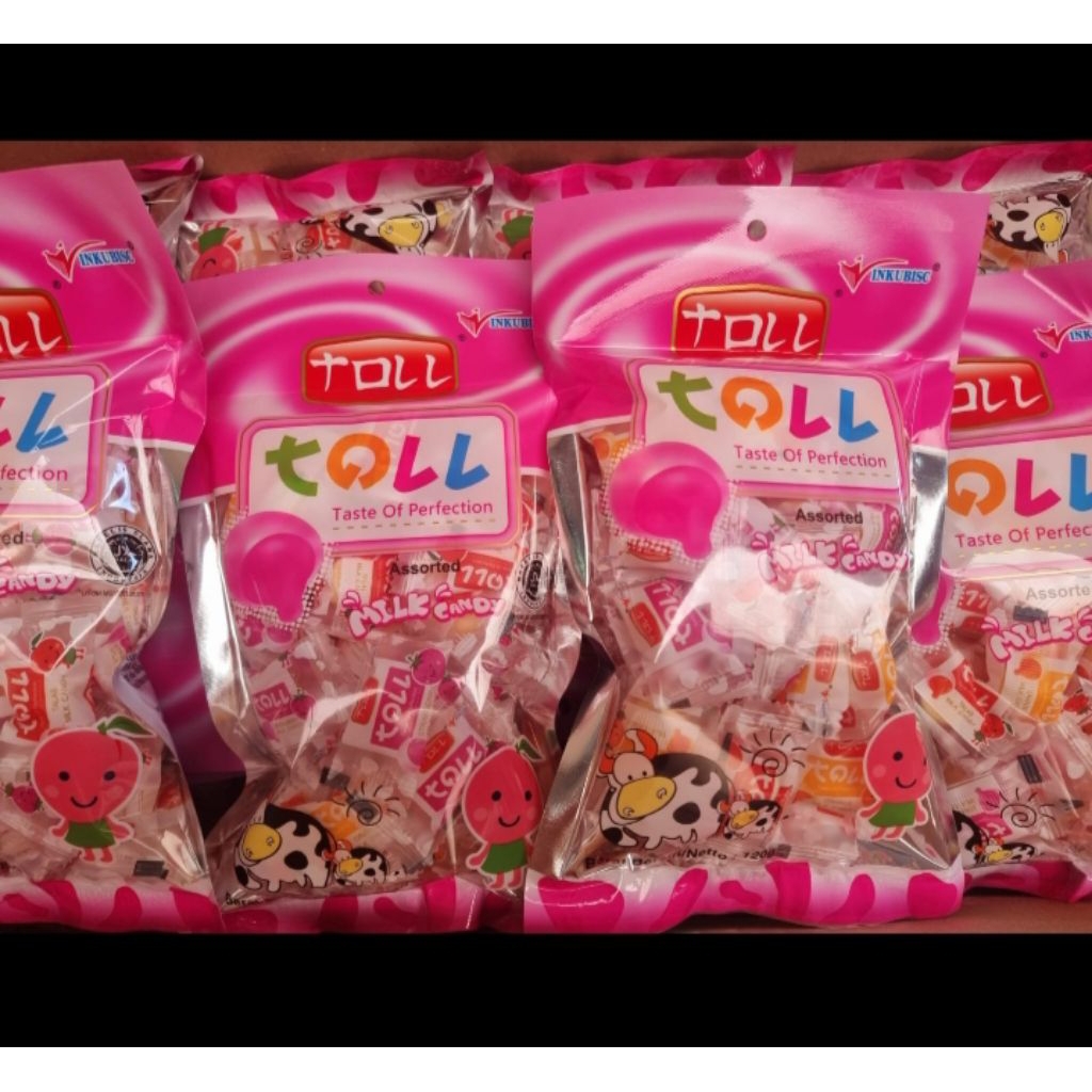 

permen toll permen susu anak permen lunak 1 bungkus isi 120 gram