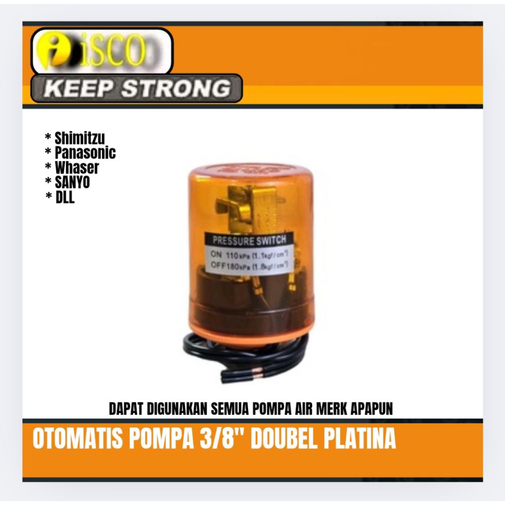 Otomatis Pompa Air Flow Switch Isco