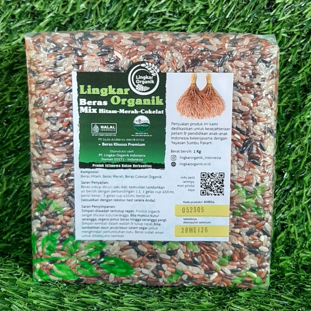 

Beras Mix 1kg Lingkar Organik