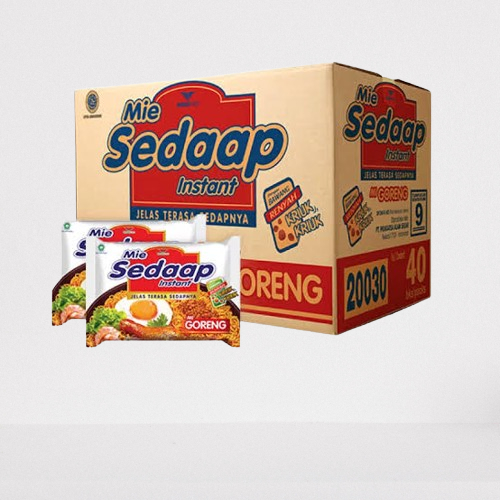 

Mie Sedaap Goreng Isi 40 Pcs / Sedap Goreng Mi Instan