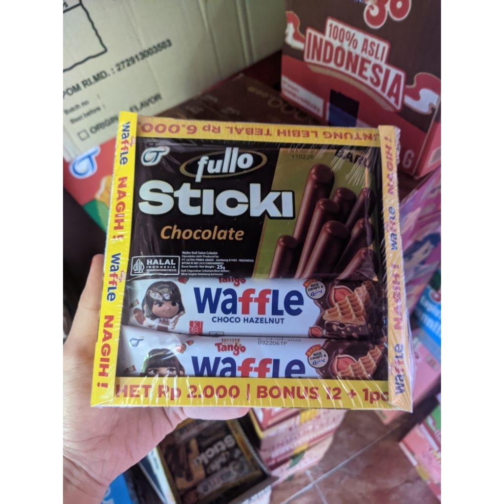 

WAFLE 12 FREE 1/LIMITED EDITION/bonus fullo sticki