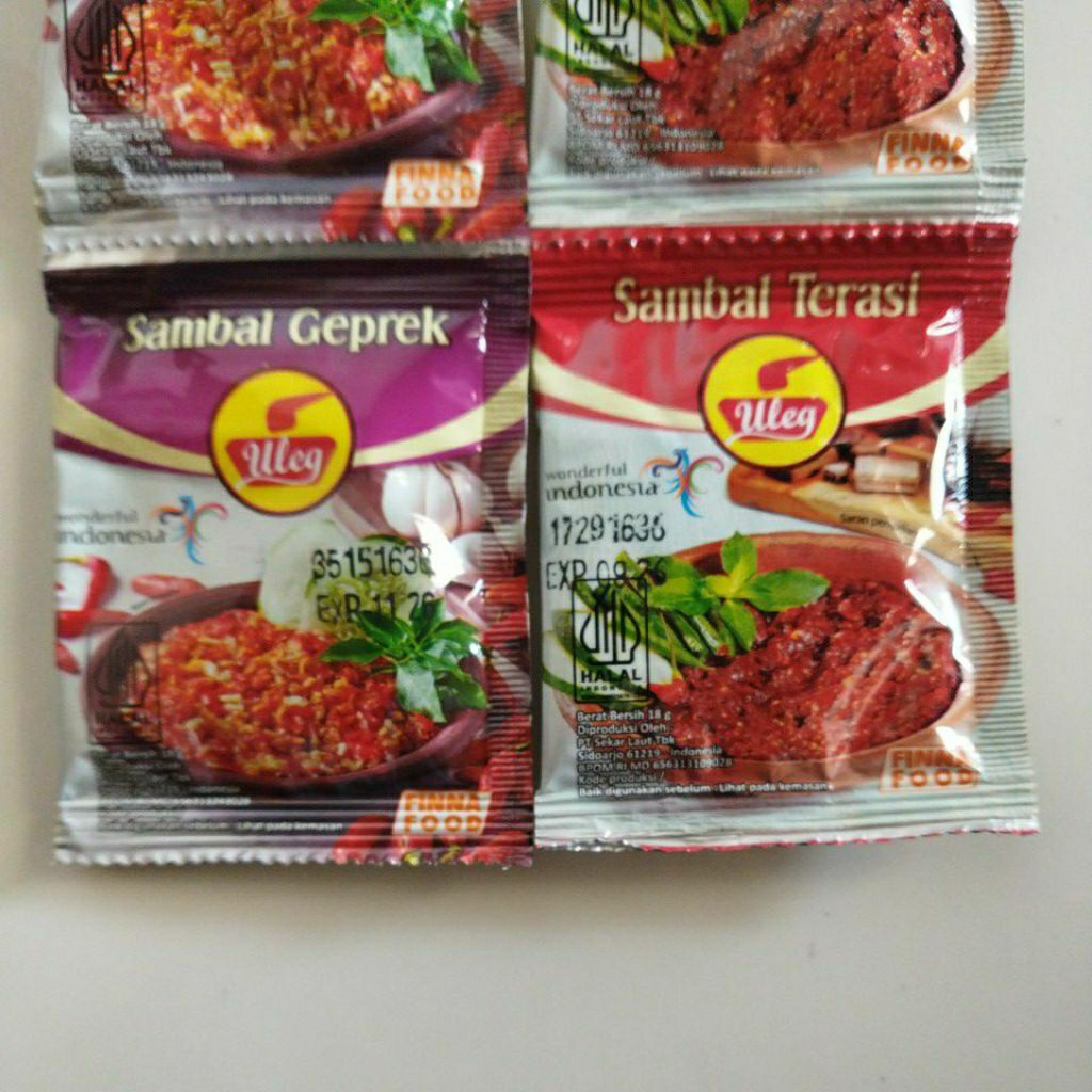 

Sambel Uleg 1 Sachet All Varian