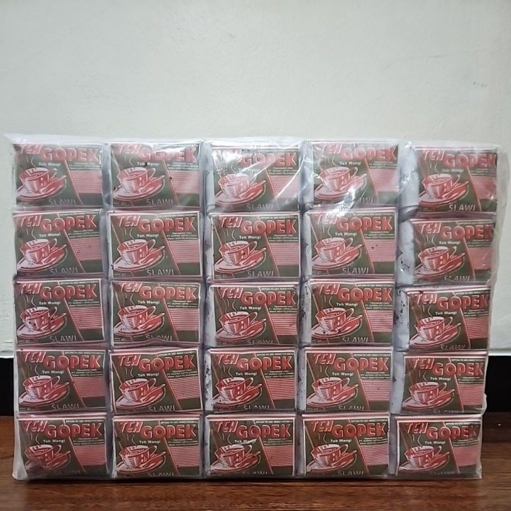

Teh Gopek Hijau Slawi - Kemasan 1 bal